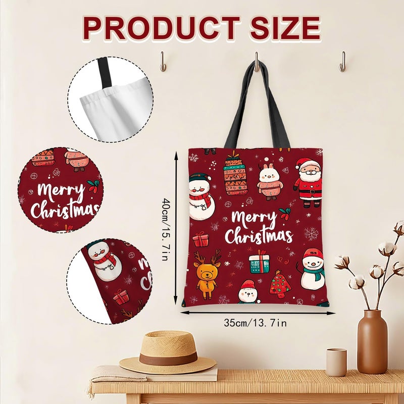 ANNA QUEEN Cat Tote Bag Shoulder Bag Handle Bag for Gym Yoga Picnic Beach Kitchen Reusable - Image 2